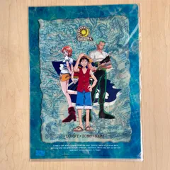 ワンピース　クリアファイル　ONE PIECE  A clear plastic folder
