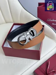 【今日特価】Ferragamo ダブル面使用 本革ベルト