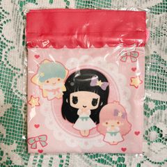 ソードアート・オンライン×サンリオキャラクターズ 巾着 ユイ×リトルツインスターズ(キキ&ララ)