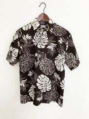 日本製　ハワイアンシャツ　Lサイズ　レギュラーカラー／デッドストック