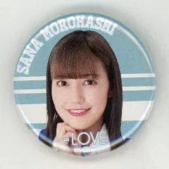 【中古】バッジ・ピンズ(女性) 諸橋沙夏(イコールラブ(=LOVE))/背景：水色 缶バッジ イコラブくじ4等A賞