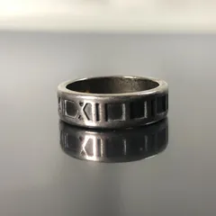 ティファニーアトラススリムリング　17.5号　新品仕上げ　無傷未使用に近い ティファニー アトラスリング | 新品仕上げ - レディース 渋谷