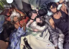 【中古】クリアファイル エンカク＆カーネリアン＆ブラックナイト CORAL COASTシリーズ クリアファイル 「アークナイツ」