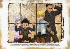ハンター×ハンター 旧アニメ 下敷き 6枚セット ハンターハンター 下敷き 旧アニメ ゴン キルア ハンター
