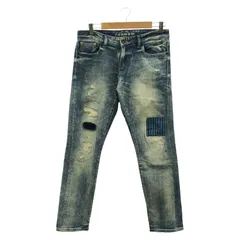 デンハム DENHAM デニムパンツ デニムパンツ MONROE ブルー コットン デニムパンツ MONROE ユニセックス Used B