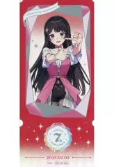 【中古】キャラカード 月ノ美兎 チケット風カード 「バーチャルYouTuber にじさんじ 7th Anniversary store in 池袋」 前期購入特典