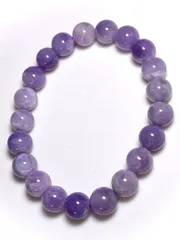 【アメシスティンクォーツ】ブレスレット◆9.2㎜珠・16.5㎝◆ラベンダー◆アメジスト◆天然石◆パワーストーン