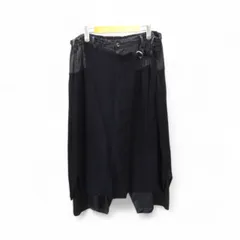 【値下げ中】yohjiyamamoto ヨウジヤマモト ラップスカートパンツ Yohji Yamamoto - 【残り一点】ラップパンツ(Taタキシード