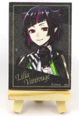 【中古】キャンバスボード・キャンバスアート リリア・ヴァンルージュ 「ディズニー ツイステッドワンダーランド トレーディングミニキャンバスコレクション B」 アニメイト限定