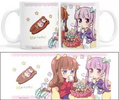 [중고] 머그컵·탕만 (캐릭터) 료카와 아오바 & 타키모토 히후미 풀 컬러 머그컵 [NEW GAME!]