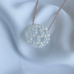 フラーレン　アクアオーラミラーカット(4mm) フラーレン アクアオーラミラーカット(4mm) フラーレン アクア