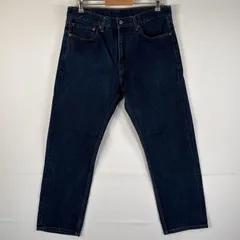 古着 リーバイス Levi's デニムパンツ 505 ブルーデニム ジーンズ ジーパン ストレート 大きいサイズ コインポケット w36 L30 濃紺 メンズ