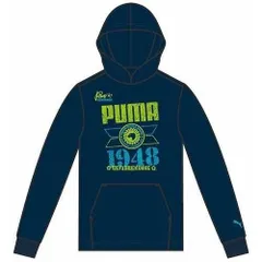 プーマ(PUMA) Jr. ファンダメンタルズ フーデッド スウェット 903950-02 マジョリカブルー 160cm