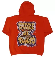 アウターウェア(男性アイドル)　Jr.EXILE Hoodie(パーカー) オレンジ Lサイズ 「BATTLE OF TOKYO ～ENTER THE Jr.EXILE～」 OFFICIAL LIVE SUPPORT WEAR COLLECTION 中古】アウターウェア(男性アイドル) Jr.EXILE Hoodie(パーカー