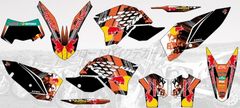 Red Bull KLX250外装セット シュラウド一式 - メルカリ