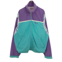 90s FILA プルオーバー 中綿 ナイロンジャケット★XL，Lサイズ 90-00\u0027s FILA Nylon Jacket XXL ⁄ フィラ ナイロン ジャケット