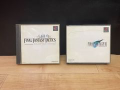[ファイナルファンタジータクティクス][ファイナルファンタジーⅦ] PS1 プレステ ソフト mEE050 ● ★