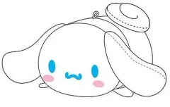 【中古】ぬいぐるみマスコット・ぬいぐるみバッジ シナモロール 「サンリオキャラクターズ ぽてコロマスコット」