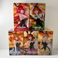 【瀬戸店】未開封 五等分の花嫁 Trio-Try-iT Figure バニーver. 五つ子５体セット(一花・二乃・三玖・四葉・五月)  トリオトライト【720-5003】