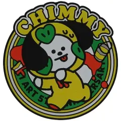 【中古】コースター CHIMMY(ジミン) ペイントラバーコースター 「一番くじ BT21 ART 5th Anniversary」 G賞