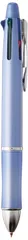 【人気商品】ドクターグリップ 多機能ペン 4+1 Pilot 4色ボールペン0.7mm+シャープ0.5mm【スカイブルー】