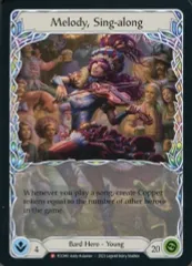 【中古】Flesh and Blood TCC049[M]：(Rainbow Foil)Melody  Sing-along