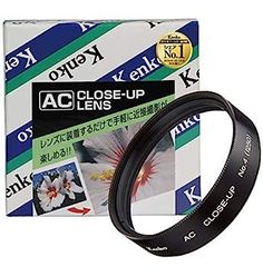 [중고]Kenko 렌즈 필터 AC 클로즈업 렌즈 No.4 49mm 근접 촬영용 349090
