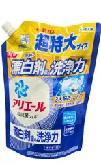 アリエール 超抗菌ジェル 漂白剤級の洗浄力 詰め替え用 超特大サイズ 900g×1個 洗たく洗剤 
