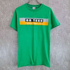 88TEES エィティーエイトティーズ サイド グラフィックプリント ハワイ ホノルル グリーン　緑 S Tシャツ