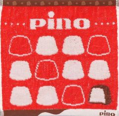 [중고] 수건·수건 Pino(레드/화이트) 수건 컬렉션 [이치반 쿠지 모리나가 유업 Pino(피노)] E상