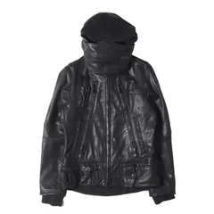 SIX♪美品✨avirex P.D.W. ライダースジャケット L フード SIX様専用♪美品✨avirex P.D.W. ライダースジャケット L フード