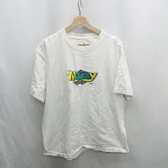 ◇ ⊂ Φ Montley モーレー 刺<!-利用不可文字-!>ロゴ 半袖 Tシャツ サイズ表記なし ホワイト系 メンズ E  【1501160011275】のサムネイル