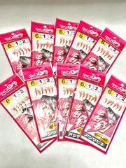 激安釣具 10個セット サビキ アジサビキ 釣り仕掛け 仕掛け用品 アジ イワシ