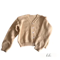 ニットボレロカーディガン