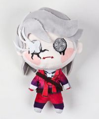 IdentityV 第五人格 赤服の人物 傭兵 ナワーブ・サベダー ボールチェーン付きぬいぐるみ