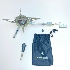 スノーピーク　ヤエンストーブ　レギ　中古　GS-370ガス缶付きPeak snow peak スノーピーク ヤエンストーブ レギ クッカー＆ガス缶