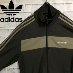 アディダス カーキ　トラックジャージ　XS 希少　レア 激レア/adidas アディダス トラックジャケット ジャージ 深緑