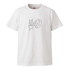 ne-netホワイトTシャツ lazydoll 着用 にゃー arch - メルカリ