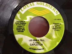 ジャマイカ7” Capleton Lie Dem A Tell LS0016 Loyal Soldiers Produ /00080