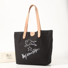 ■美品■IL BISONTE イルビゾンテ ハンドバッグ サインロゴ トートバッグ キャンバス レザー 鞄 イタリア製 ブランド古着【中古】20251021/RA6366