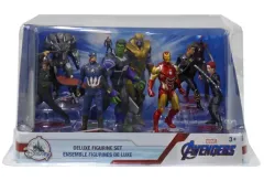 【中古】フィギュア マーベル アベンジャーズ/エンドゲーム デラックスフィギュアリンセット(9体セット) 「アベンジャーズ/エンドゲーム」 ディズニーストア限定