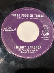 加7” Freddy Gardner Valse Vanite 72008  /00080