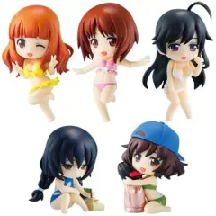 【中古】トレーディングフィギュア 全5種セット 「トイズワークスコレクション にいてんごでらっくす ガールズ&パンツァー」のサムネイル