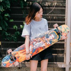 NOTHOME 不在家 X AFA LONGBOARD 夜叉 コンプリートデッキ　ロングスケートボード ロンスケ ロングボード　大人気入荷しました