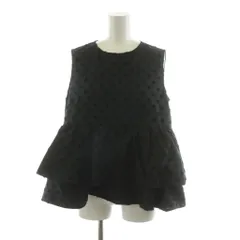 新品・タグ付き】ヨリ☆yori キーネックフリルブラウス 38 ホワイト 7