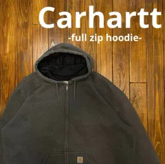 【Carhartt カーハート 】2XL フルジップ パーカー　サーマル