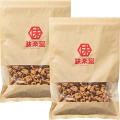 鶏皮チップス 400g（200g×2袋） 柚子胡椒風味 国産 鶏皮揚げ せんべい 米粉使用 おつまみ おやつ 味楽堂