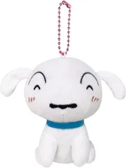 【新品】ぬいぐるみマスコット・ぬいぐるみバッジ にっこりシロ シロしっぽブルブルマスコット 「クレヨンしんちゃん」