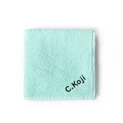 4.ミント 名入れ 刺繍  今治 ハンドタオル  ギフト｜誕生日・記念日・内祝い・入学祝に