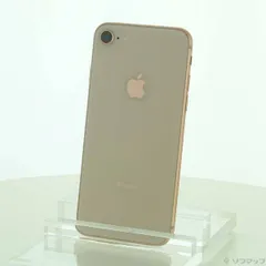 〔中古品〕 iPhone8 64GB ゴールド MQ7A2J／A SIMフリー【269】